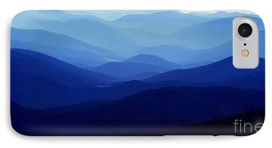 Virginia iPhone 7 Case featuring the photograph Blue Ridge Mountains by Thomas R Fletcher