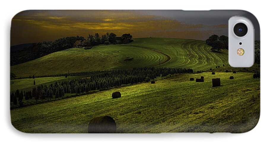 Shenandoah iPhone 7 Case featuring the photograph Blue Ridge Vista by Donald Brown