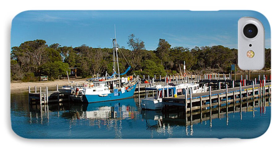 Ocean iPhone 7 Case featuring the photograph Boats by Glen Johnson