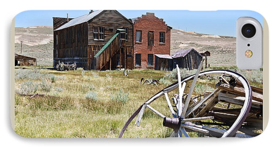 Old West iPhone 7 Case featuring the photograph Bodie Ghost Town 3 - Old West by Shane Kelly