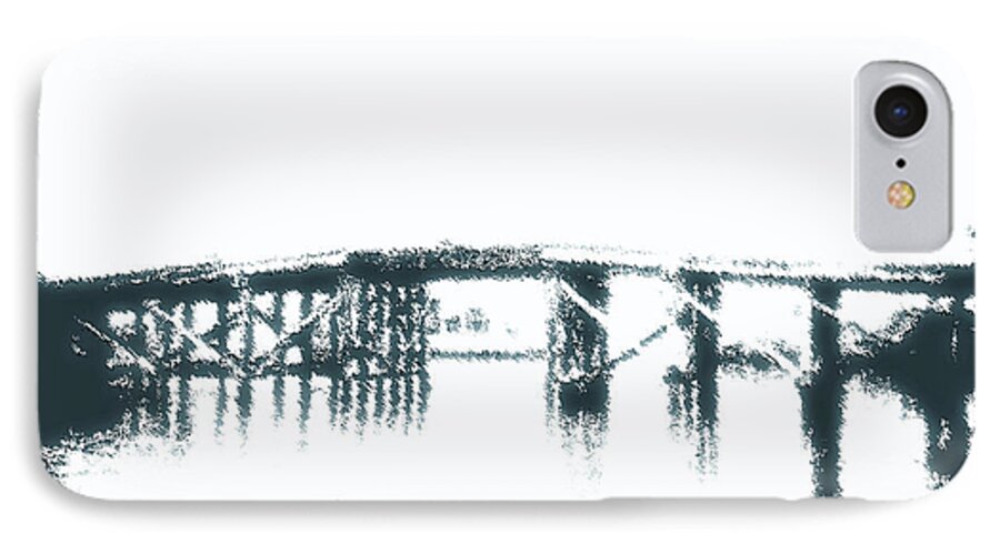 Bridge iPhone 7 Case featuring the photograph Bridge City Bridge by Max Mullins
