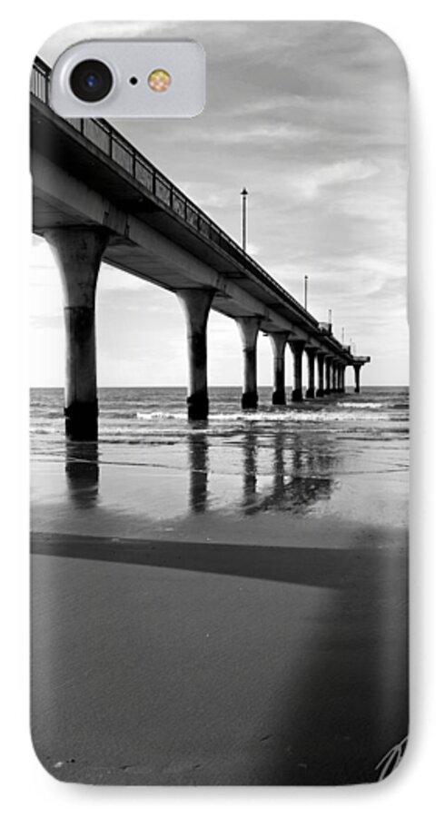 Seascape iPhone 7 Case featuring the photograph Brighton Pier by Roseanne Jones