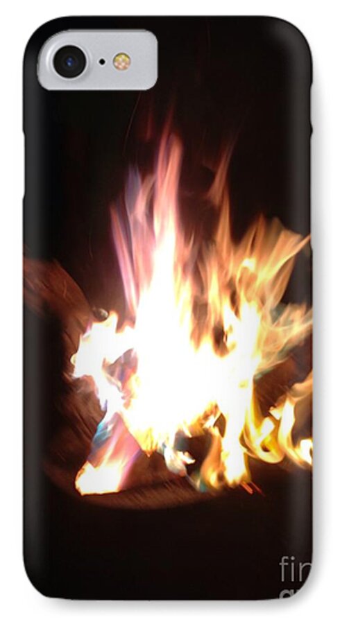 Fania Simon iPhone 7 Case featuring the photograph Burning for You by Fania Simon
