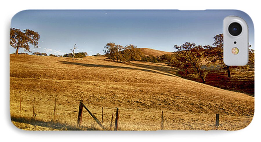 Rolling Hills iPhone 7 Case featuring the photograph California Route 154 by Joseph Hollingsworth