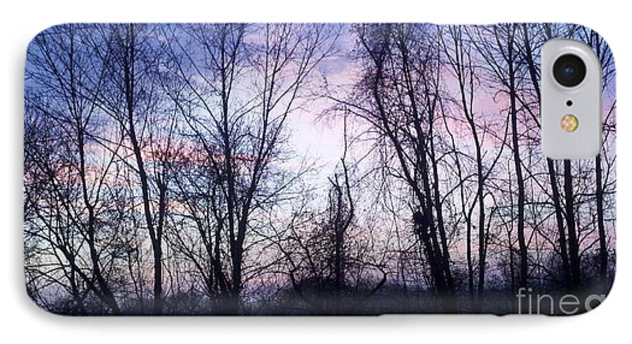 Trees iPhone 7 Case featuring the photograph Calm before the Storm by Margaret Welsh Willowsilk