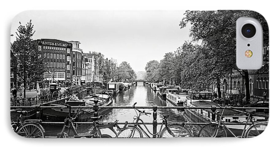 Amsterdam iPhone 7 Case featuring the photograph Canals by Ryan Wyckoff