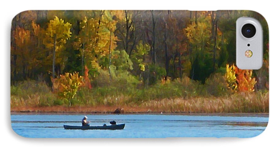 Canoe iPhone 7 Case featuring the photograph Canoer 2 by Aimee L Maher ALM GALLERY
