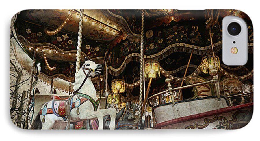 Carousel iPhone 7 Case featuring the photograph Carousel by Barbara Orenya