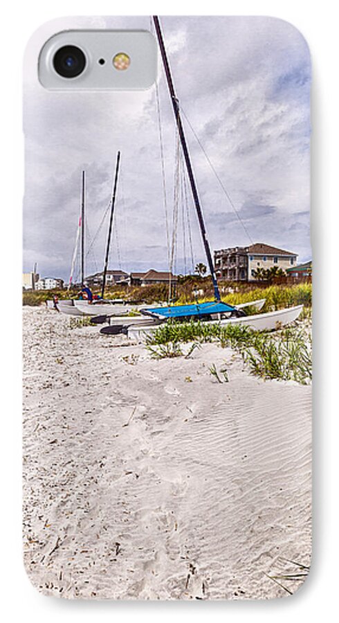 Landscape iPhone 7 Case featuring the photograph Catamaran by Sennie Pierson