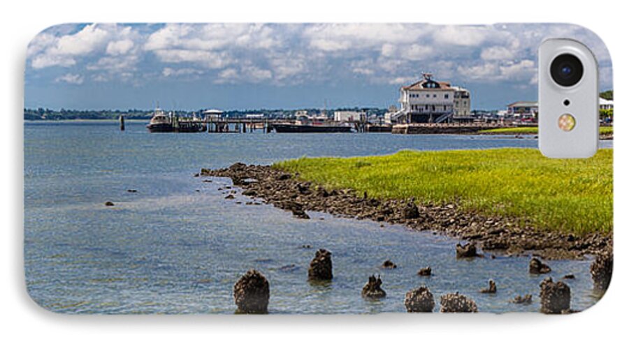 Landscape iPhone 7 Case featuring the photograph Charleston Harbor by Sennie Pierson