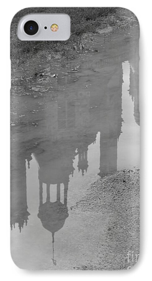 Chateau Chambord iPhone 7 Case featuring the photograph Chateau Chambord Reflection by HEVi FineArt