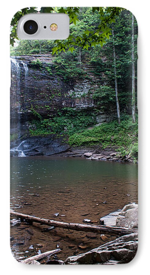 Waterfall iPhone 7 Case featuring the photograph Cherokee Falls by Rebecca Hiatt