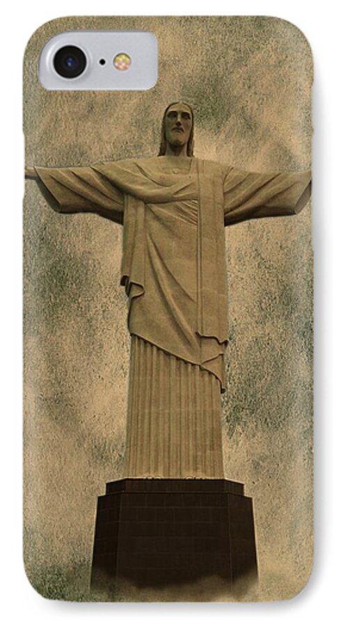 Christ iPhone 7 Case featuring the photograph Christ the Redeemer Brazil by David Dehner
