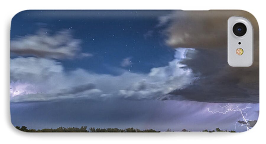 Kansas iPhone 7 Case featuring the photograph Clearing storm by Rob Graham