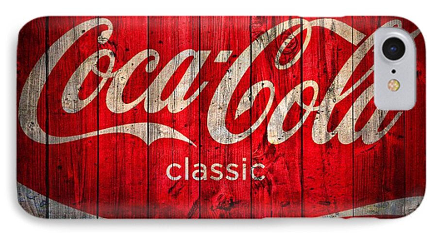 Coca Cola Barn IPhone 7 Case