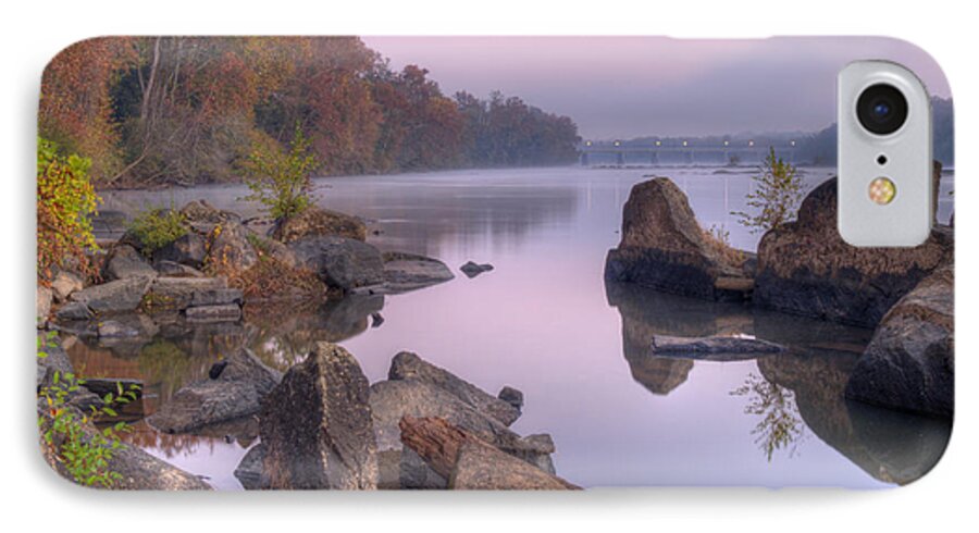 Congaree River iPhone 7 Case featuring the photograph Congaree River at Dawn-1 by Charles Hite