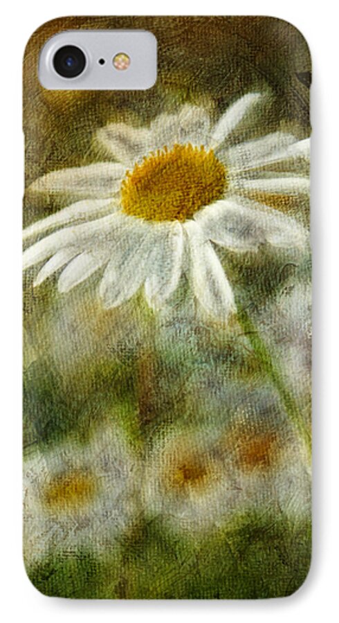 Daisies iPhone 7 Case featuring the photograph Daisies ... again - p11at01 by Variance Collections