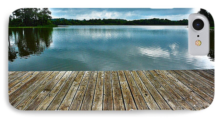 Ken iPhone 7 Case featuring the photograph Day At The Lake by Ken Johnson