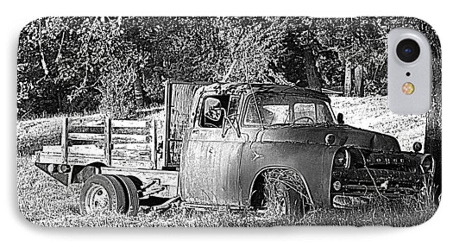 Dodge iPhone 7 Case featuring the photograph Days Gone By by Suzy Piatt