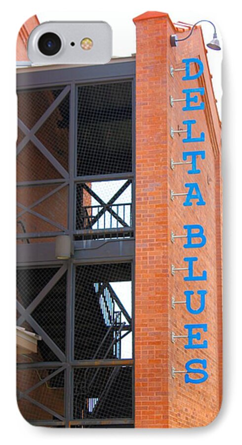 Delta Blues Museum iPhone 7 Case featuring the photograph Delta Blues Museum by Karen Wagner