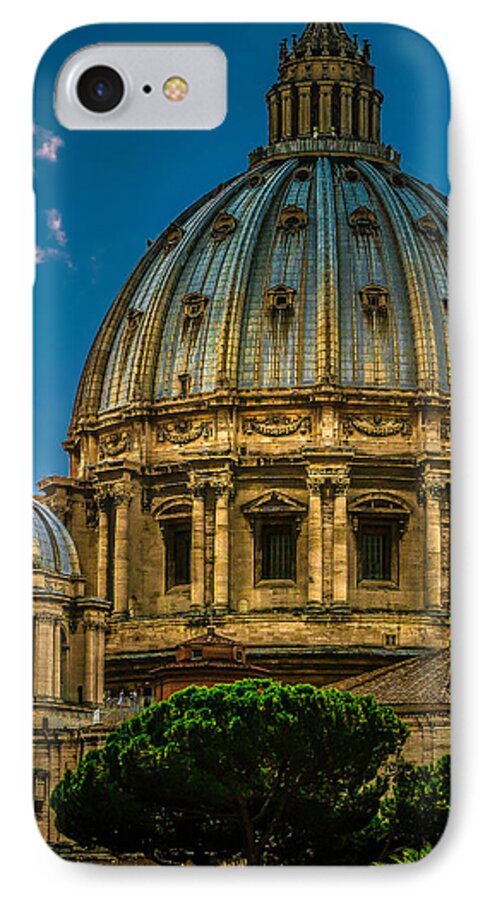 Rome iPhone 7 Case featuring the photograph Dome of Michelangelo by Rob Tullis