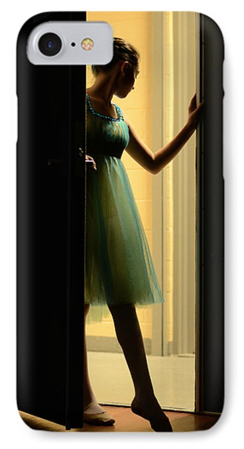 Portrait iPhone 7 Case featuring the photograph Enter Upon This Stage by Laura Fasulo
