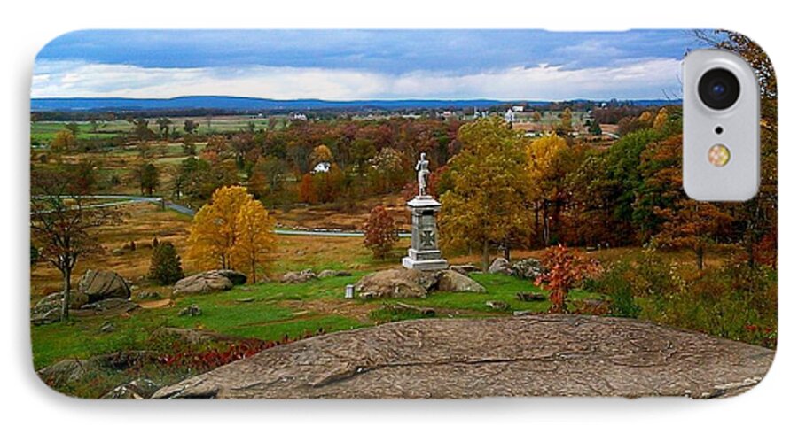 Gettysburg iPhone 7 Case featuring the photograph Fall in Gettysburg by Chris W Photography AKA Christian Wilson