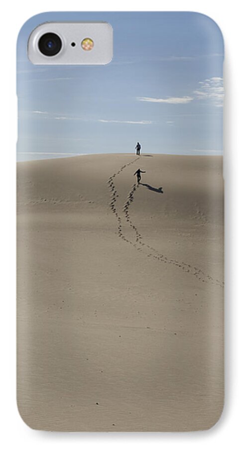 Dunes iPhone 7 Case featuring the photograph Far Away in the Sand by Tara Lynn