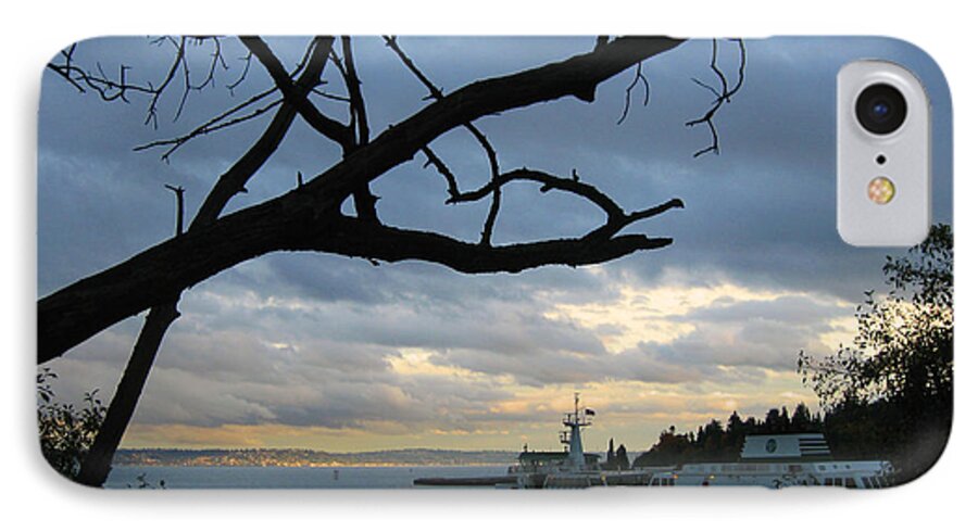Transportation iPhone 7 Case featuring the photograph Ferryboat To Seattle by Kym Backland