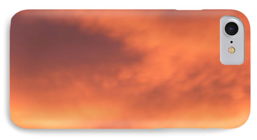 Sky iPhone 7 Case featuring the photograph Fire Clouds by Joseph Baril