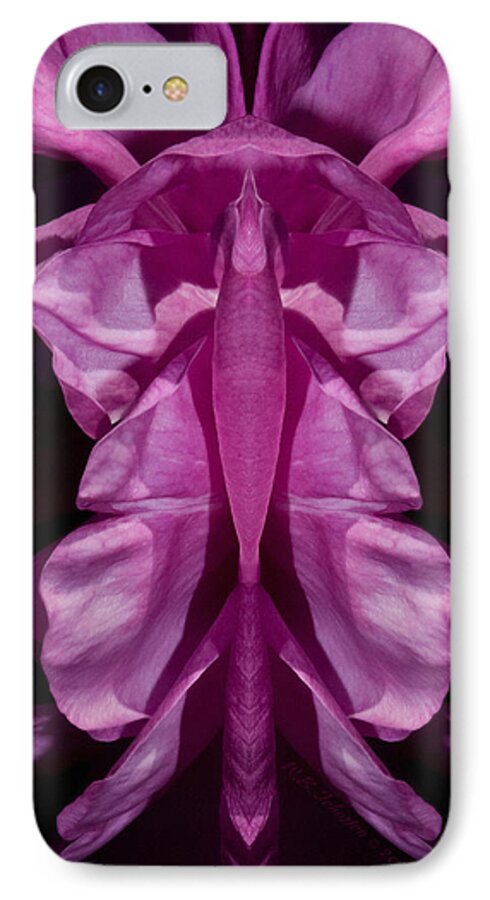 Rose iPhone 7 Case featuring the photograph Flower of Venus 7 by WB Johnston