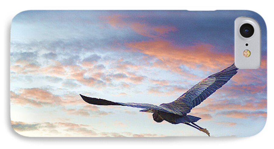 Big iPhone 7 Case featuring the photograph Flying High by John Kolenberg