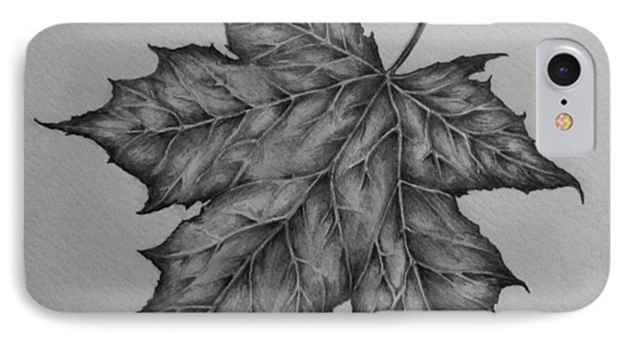 Tree iPhone 7 Case featuring the drawing Flying Solo by Catherine Howley