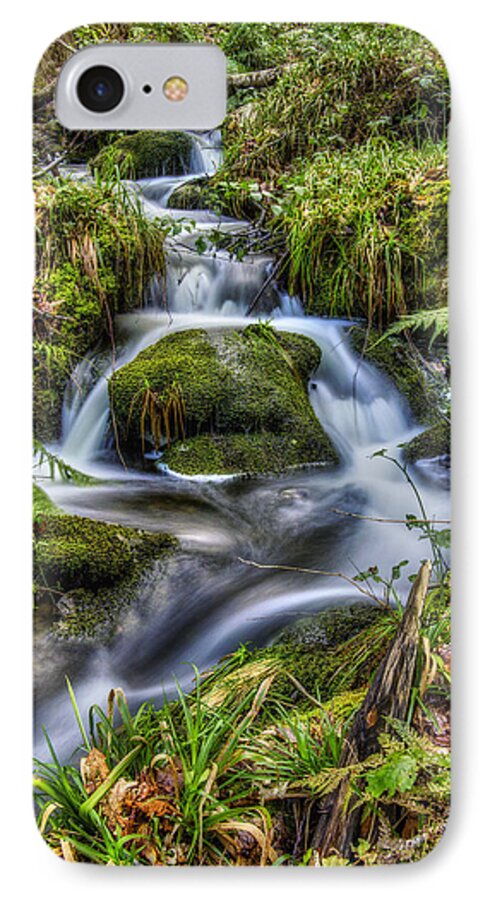 Stream iPhone 7 Case featuring the photograph Forest Stream v2 by Ian Mitchell