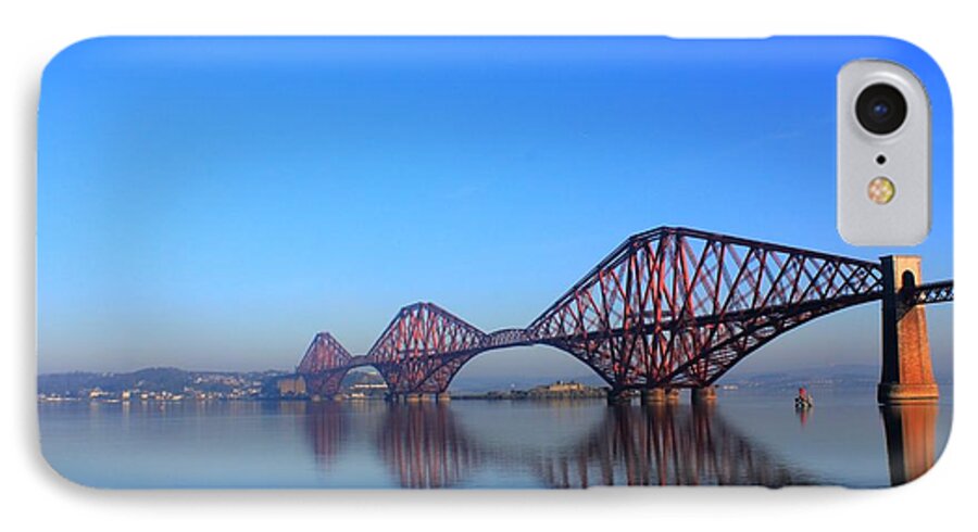 Bridge iPhone 7 Case featuring the photograph Forth Rail Bridge by David Grant