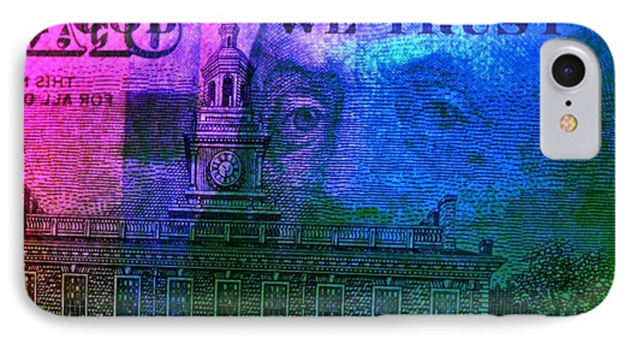 Money iPhone 7 Case featuring the photograph Franklin 2 by Chad and Stacey Hall