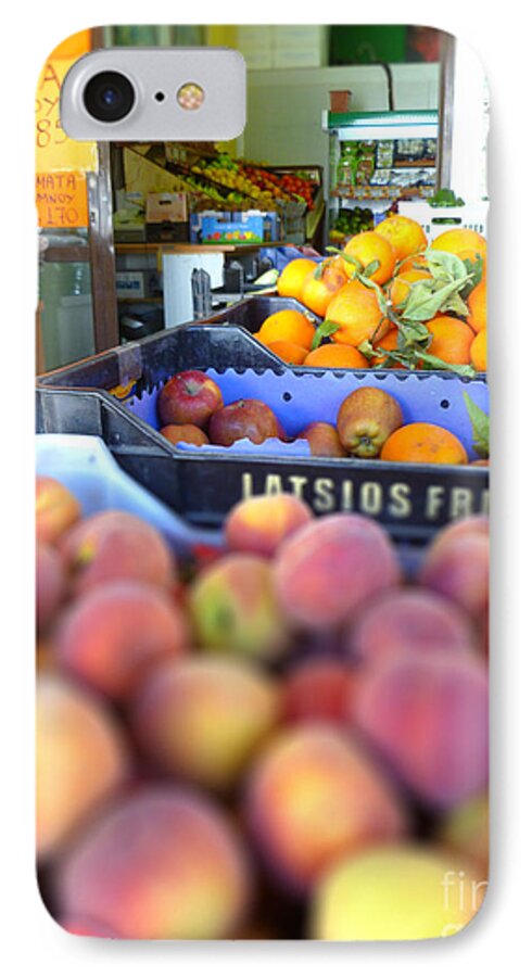 Tilt iPhone 7 Case featuring the photograph Fresh Fruit by Vicki Spindler