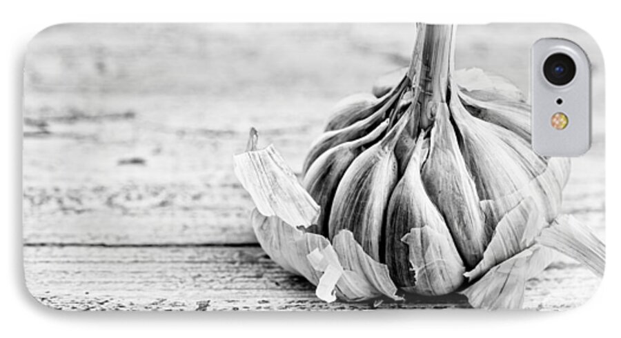Garlic iPhone 7 Case featuring the photograph Garlic by Nailia Schwarz