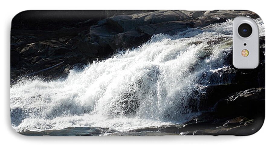 Glacial Potholes iPhone 7 Case featuring the photograph Glacial potholes falls by Catherine Gagne