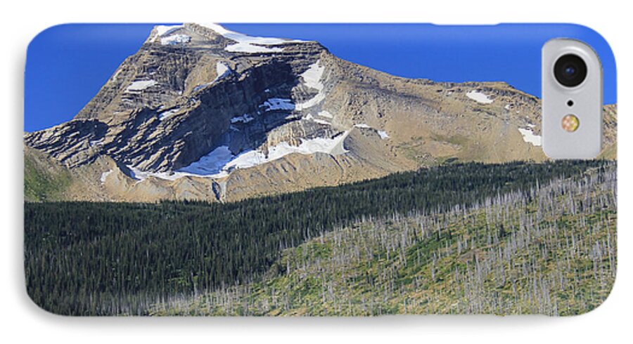 Glacier iPhone 7 Case featuring the photograph Glacier National Pk MT by Kathleen Scanlan