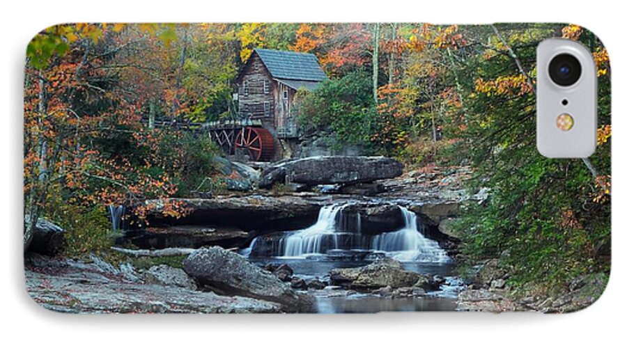 Glade Creek Grist Mill iPhone 7 Case featuring the photograph Glade Creek Grist Mill by Daniel Behm