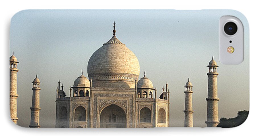 Architecture iPhone 7 Case featuring the photograph Glorious Taj by Rajiv Chopra