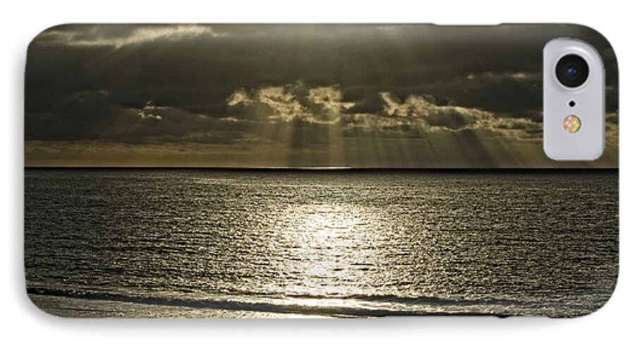 Ocean iPhone 7 Case featuring the photograph God Rays by Joseph Hollingsworth