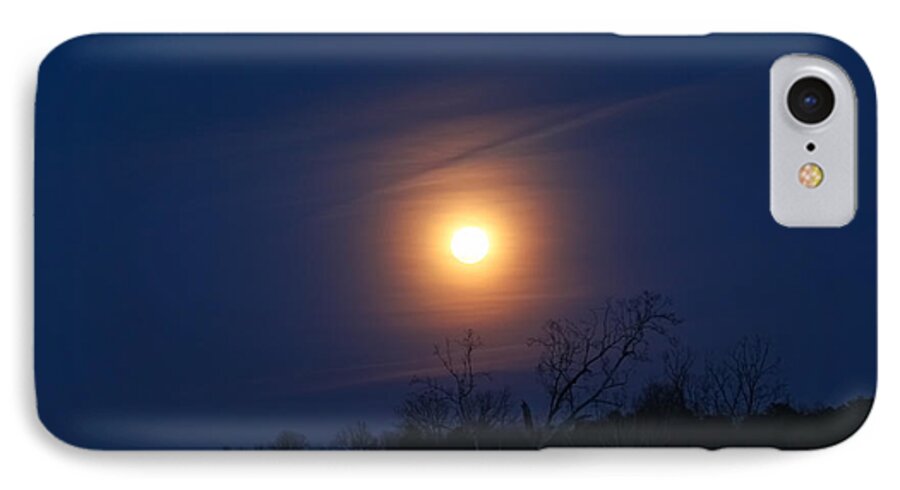 Full Moon iPhone 7 Case featuring the photograph Good Night Moon by Geri Glavis