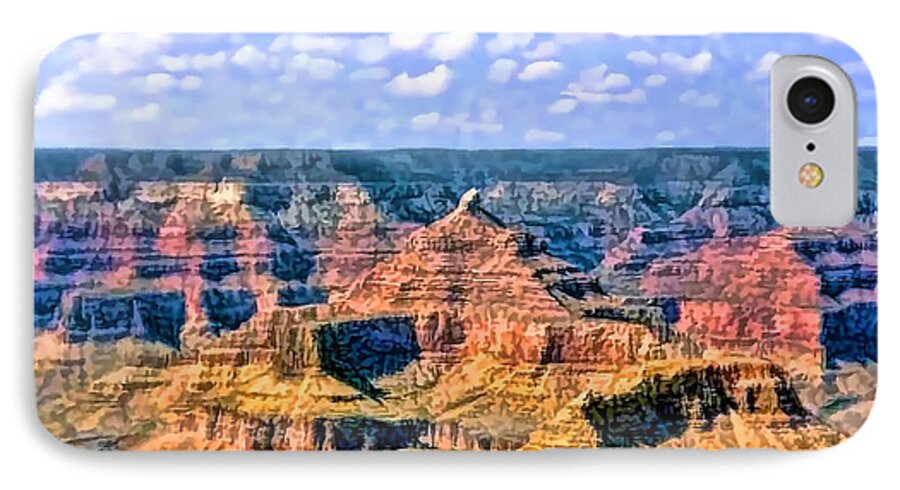 Grand Canyon iPhone 7 Case featuring the painting Grand Canyon by Tracie Schiebel