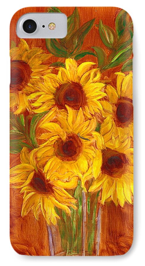 Still Life iPhone 7 Case featuring the painting Happy Mother's Day by Paula Emery