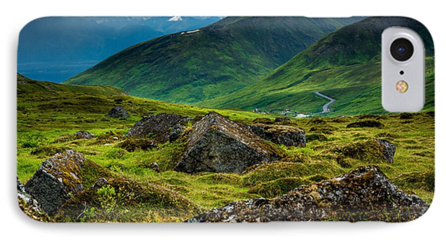 Pass iPhone 7 Case featuring the photograph Hatcher's Pass by Andrew Matwijec