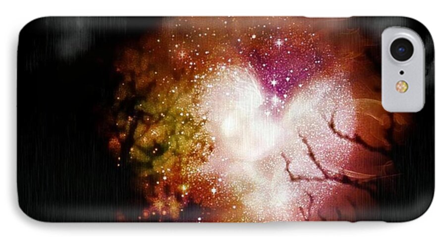 Heart iPhone 7 Case featuring the photograph Heart Planet by Michelle Frizzell-Thompson