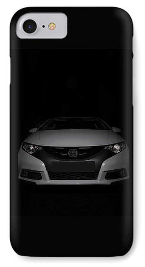 Car iPhone 7 Case featuring the photograph Honda civic by Paulo Goncalves