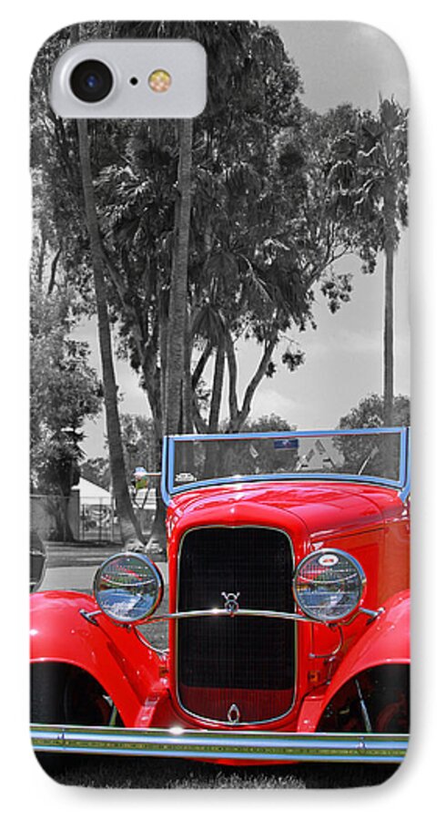Classic Car iPhone 7 Case featuring the photograph Hot V8 by Shoal Hollingsworth